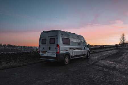 Van in Sunrise