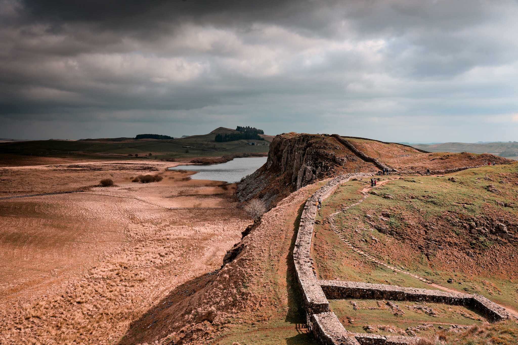 Hadrian's Wall, Sycamore Gap, Northumberland