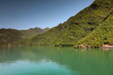Lake Koman, Albania