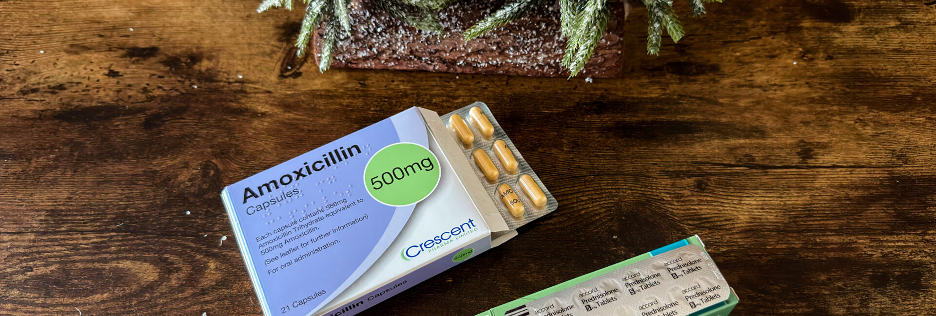 antibiotics and steroids