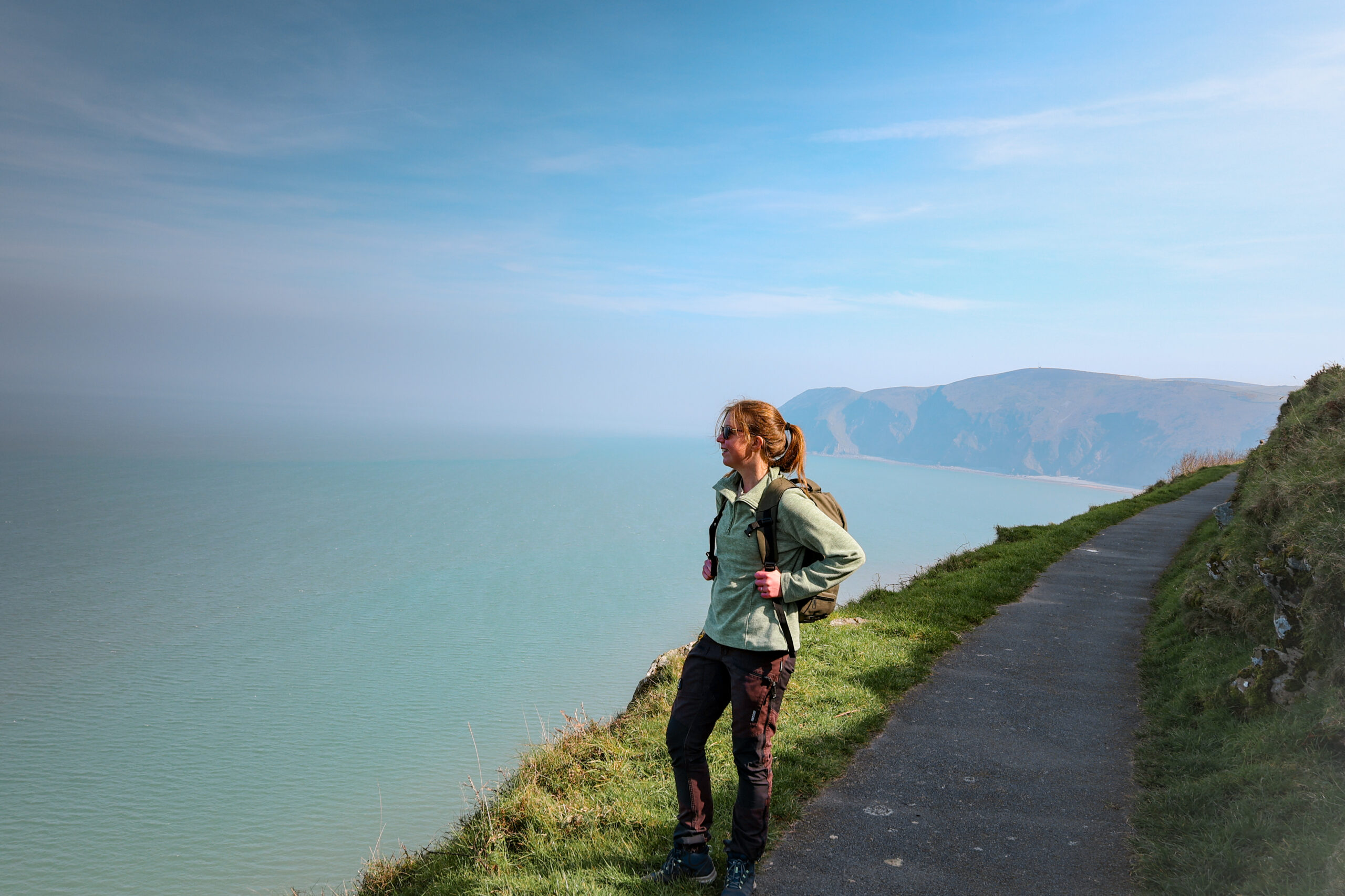 women looking at the view