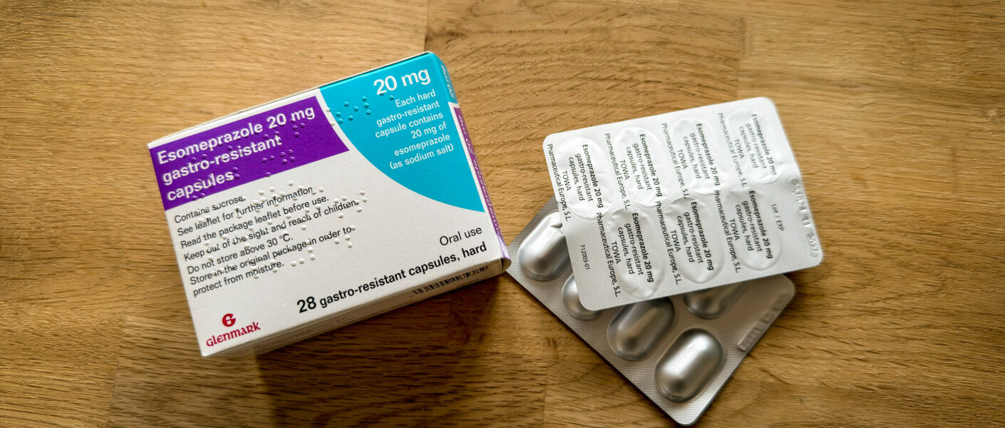 Esomprazole medication