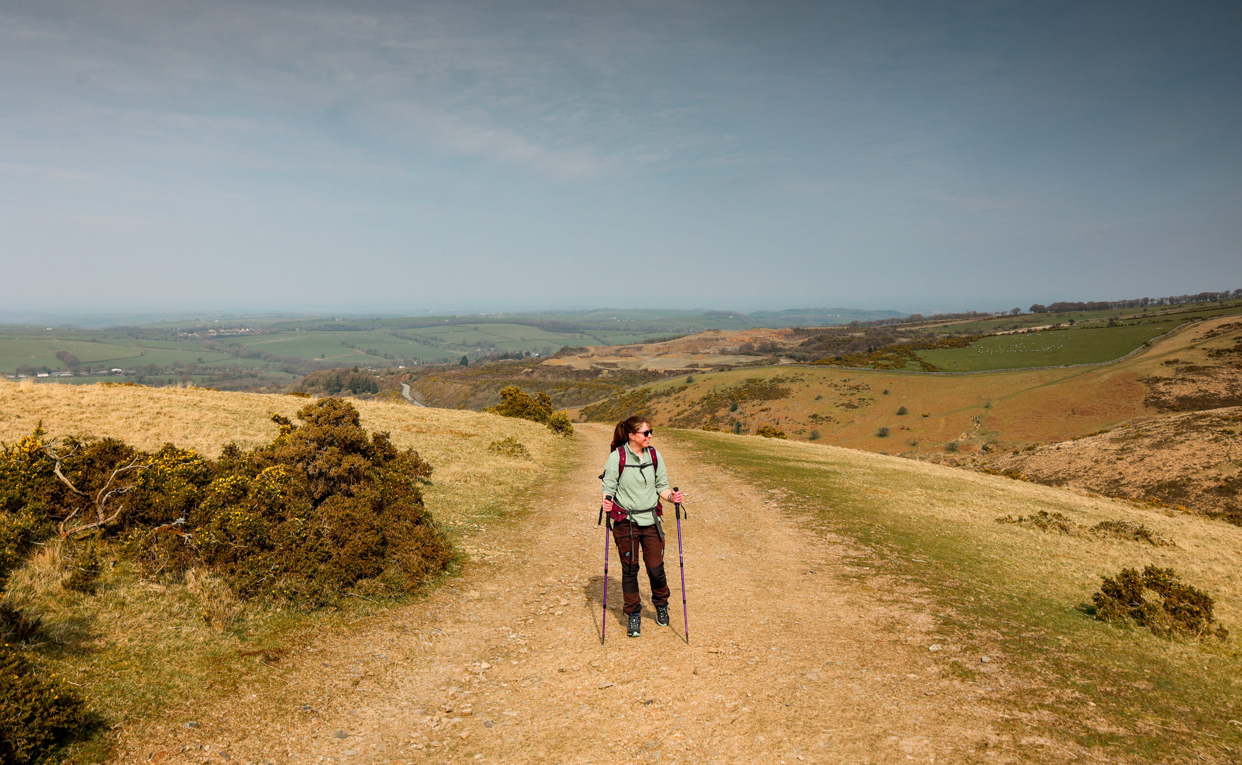 women walking in Dartmoor