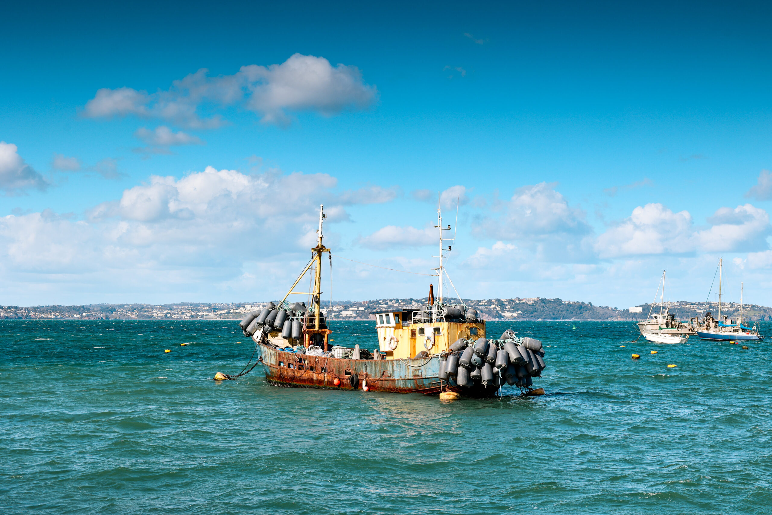 old fishing boat